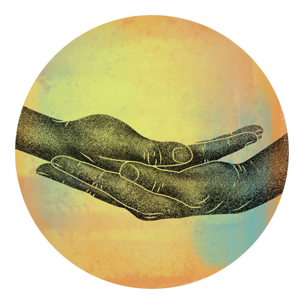 Bhairava Mudra hand position